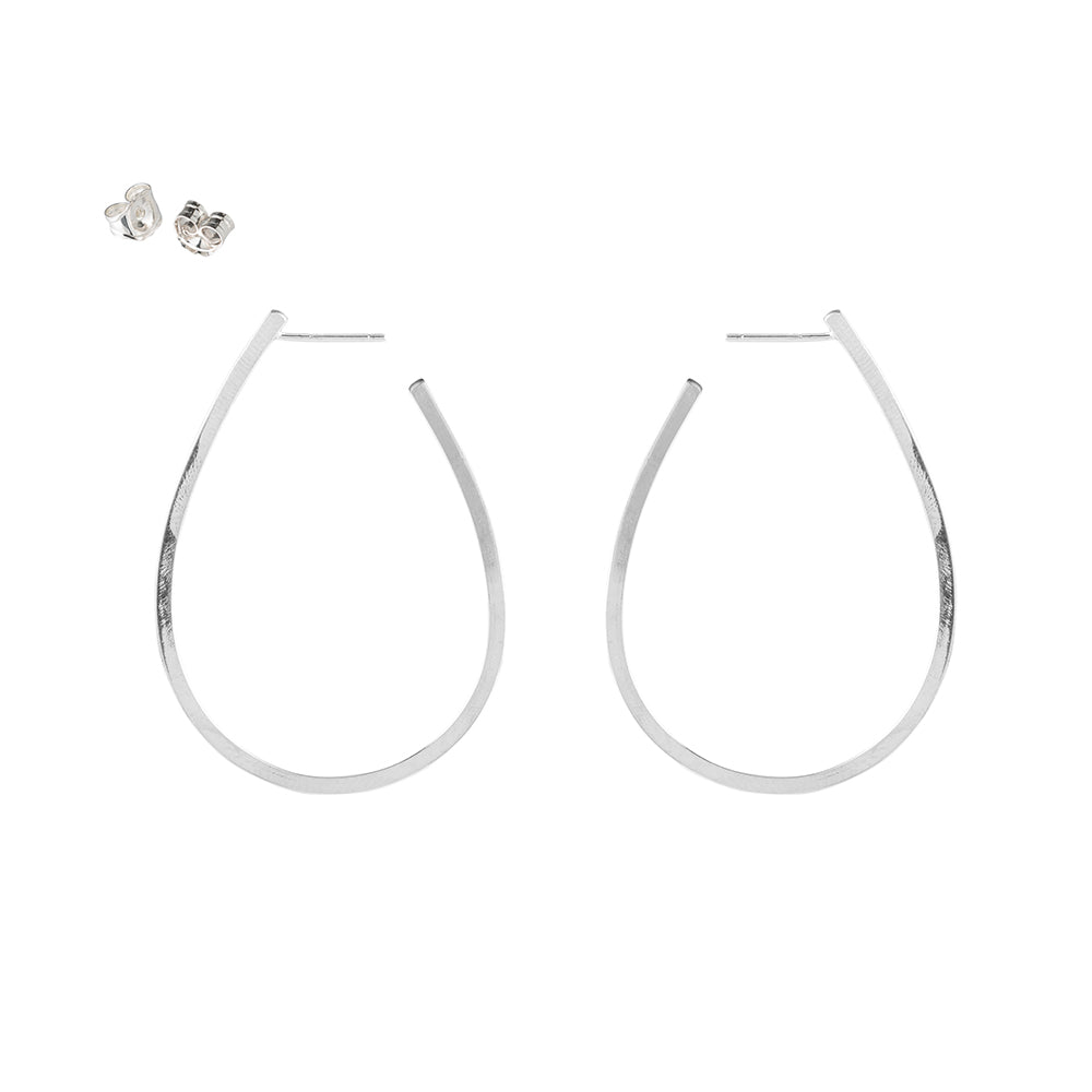 Saturn Hoop Earrings - Colleen Mauer Designs