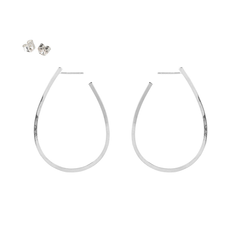 Saturn Hoop Earrings - Colleen Mauer Designs