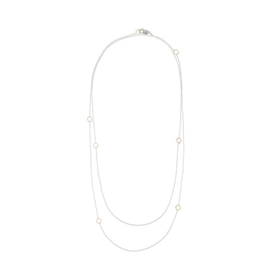 Delicate Chain & Square Necklace - Colleen Mauer Designs
