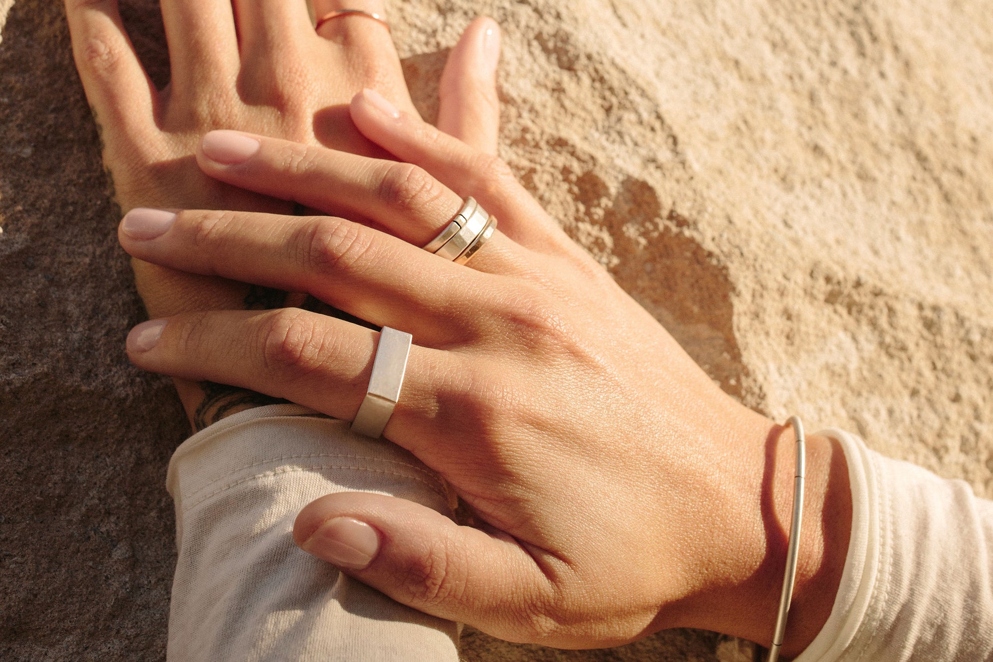 The Meridian Ring Set - Colleen Mauer Designs