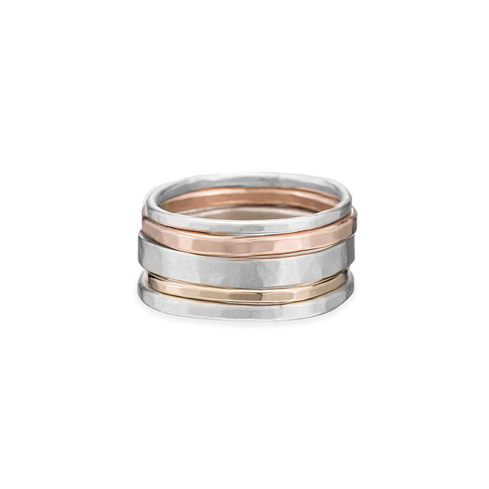The Hayes Valley Ring Set - Colleen Mauer Designs
