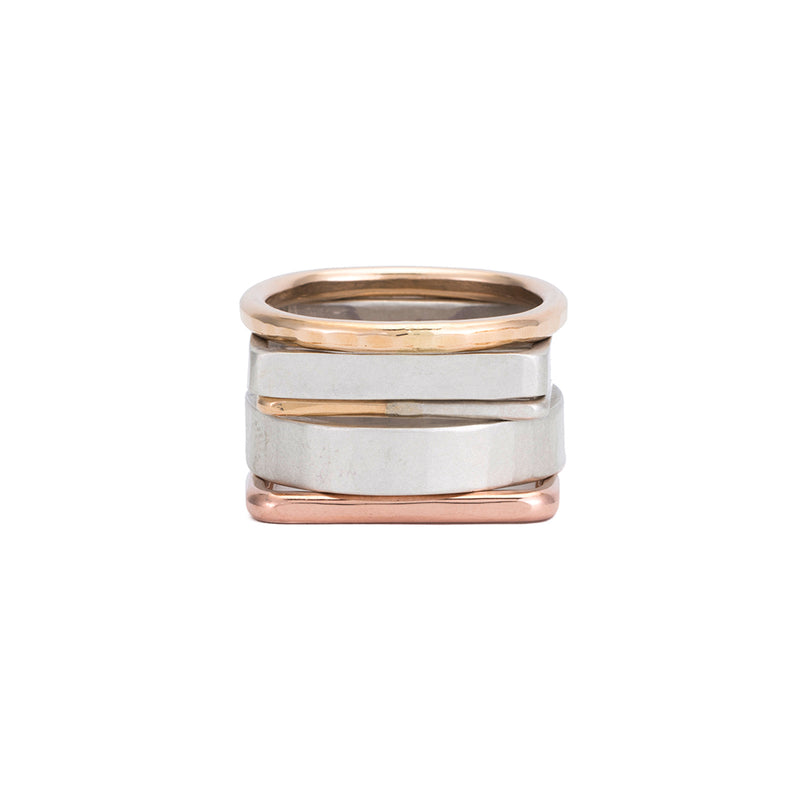The North Beach Ring Set - Colleen Mauer Designs