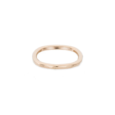 TGRS Thick Individual Stacking Ring in Yellow Gold