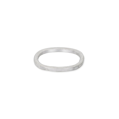 TSRS Thick Individual Stacking Ring in Sterling Silver