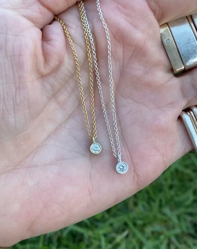 North Star Diamond Necklace