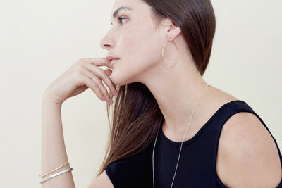 Square Hoop Earrings - Colleen Mauer Designs