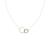 Black & Gold Interlocking Necklace - Colleen Mauer Designs