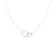 Silver & Gold Interlocking Necklace - Colleen Mauer Designs