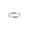 Sterling Silver Round Plane Ring - Colleen Mauer Designs