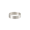 Sterling Silver Round Plane Ring - Colleen Mauer Designs