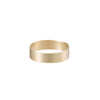 14k Gold Round Plane Ring - Colleen Mauer Designs