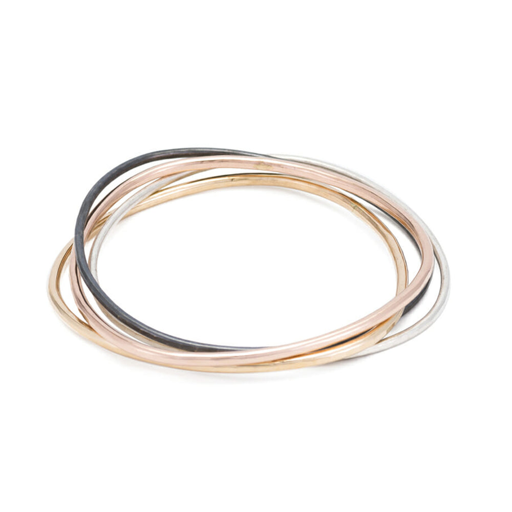 4-Loop Four-Color Interlocking Bracelet | Colleen Mauer Designs