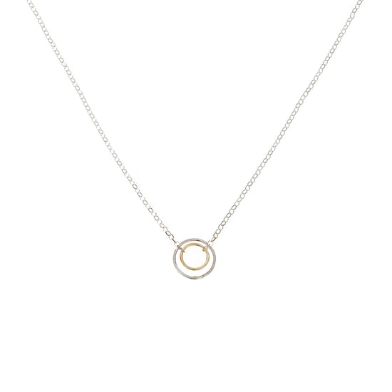 Silver & Gold Nesting Necklace