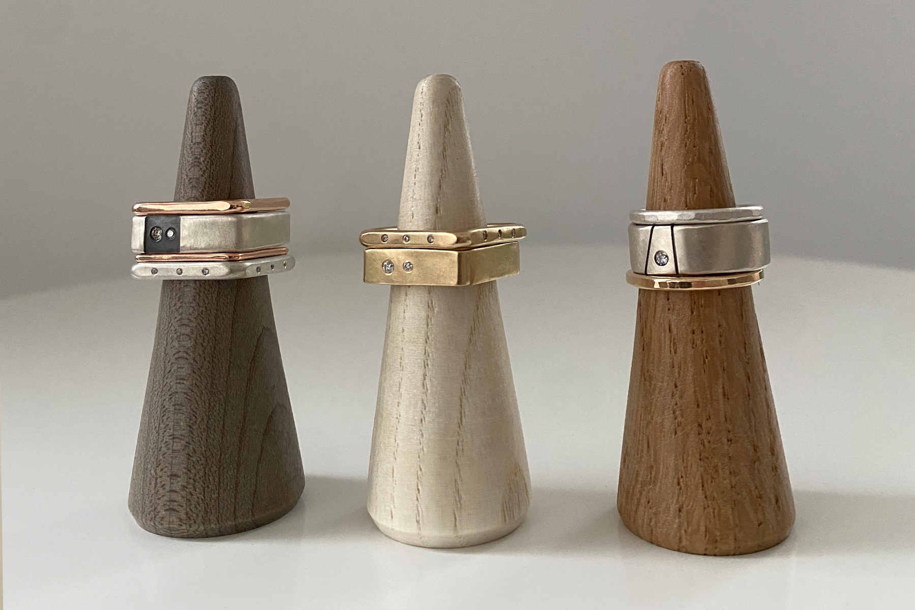 Wooden ring cone deals