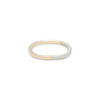 2mm Wide 14k Gold & Silver Round Ring - Colleen Mauer Designs