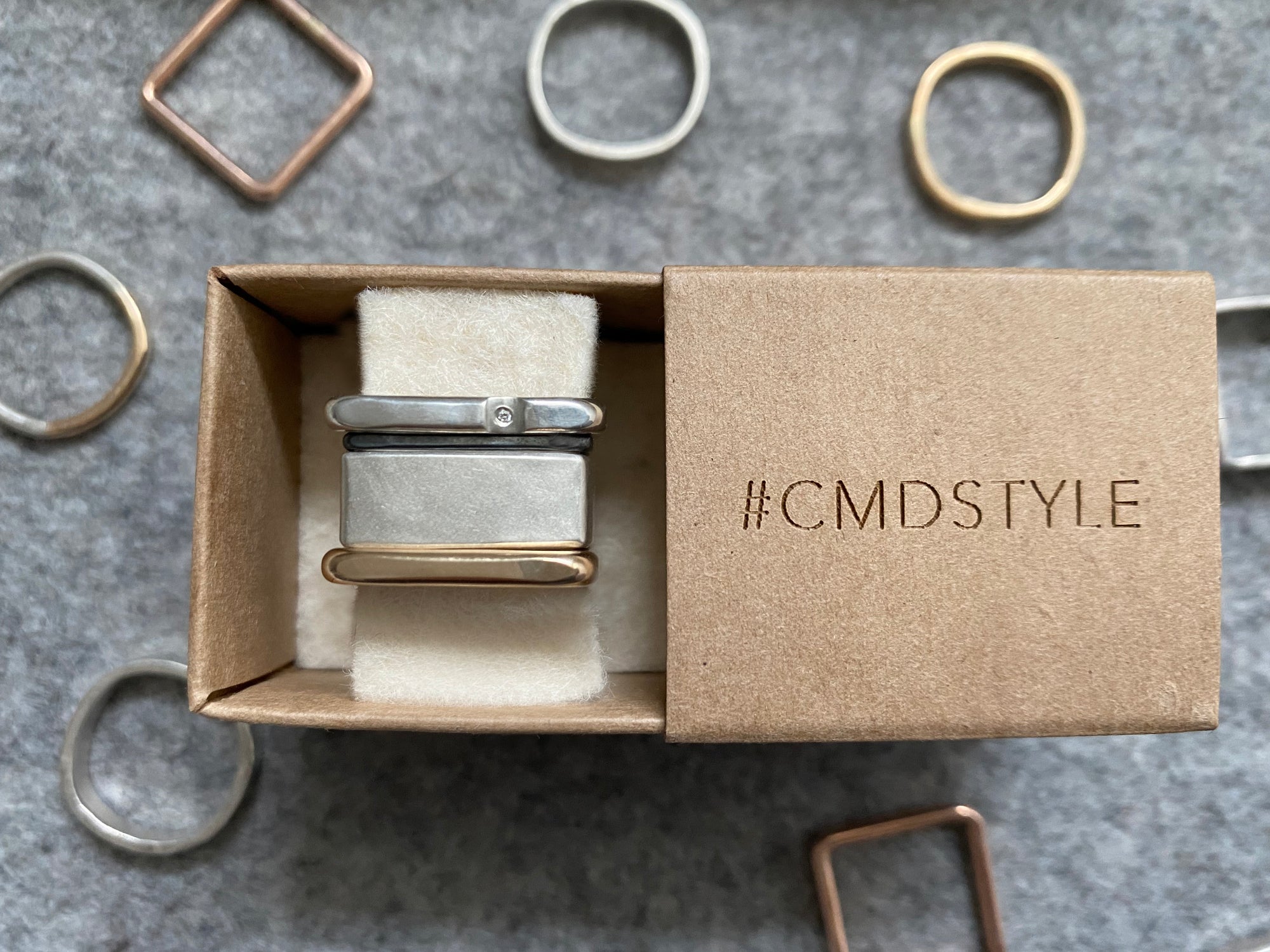 The Nova Ring Set - Colleen Mauer Designs