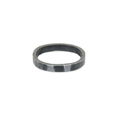 3mm Wide Black Ring - Colleen Mauer Designs